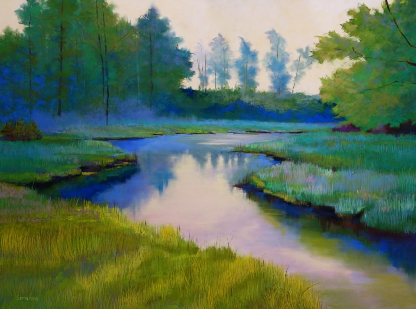 Cerulean Glade by Artist Nick Serratore