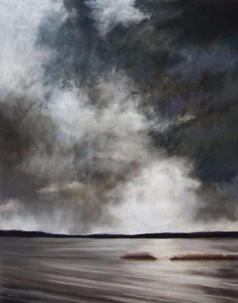 Lakeside Thunder by artist Nick Serratore
